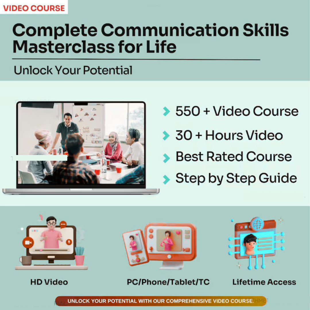 Communication Skills Masterclass for Life Speak with Confidence for Just $9!