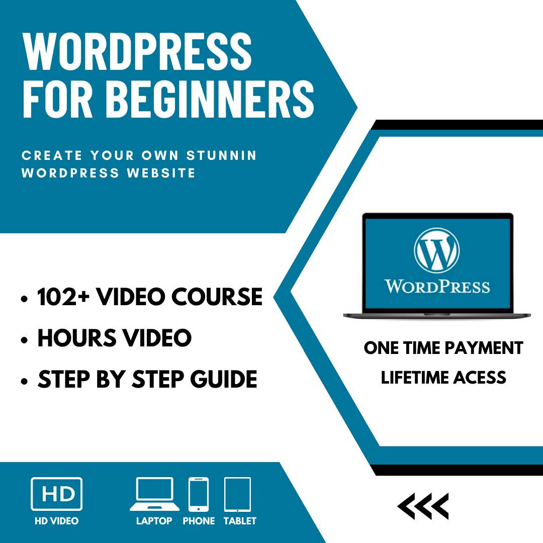 WordPress for Beginners Build Your Website from Scratch for Just $9!