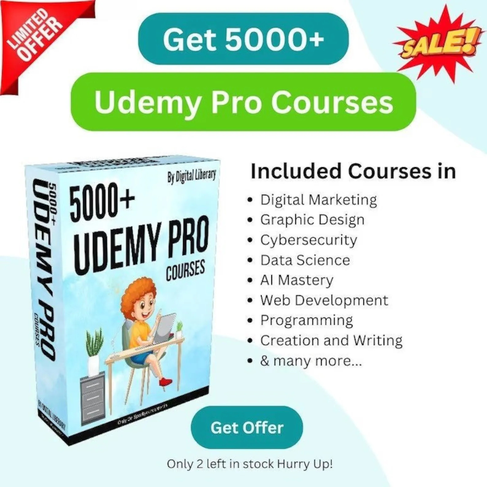 5000+ Udemy Courses MEGA BUNDLE Learn Anything & Everything!